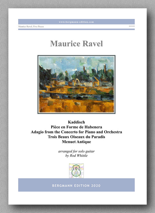 Maurice Ravel, Five Pieces  - preview of the cover