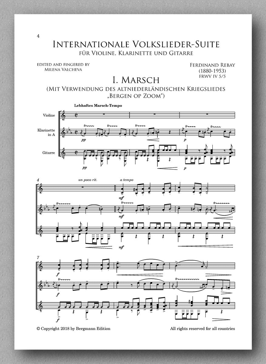 Rebay [081], Internationale Volkslieder-Suite - Preview of the score 3