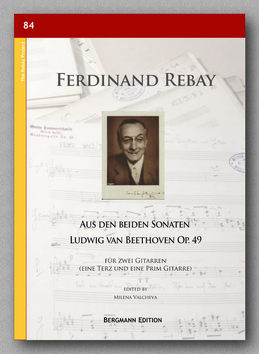 Rebay [084], Aus den beiden Sonaten Ludwig van Beethoven Op. 49 - preview of the cover