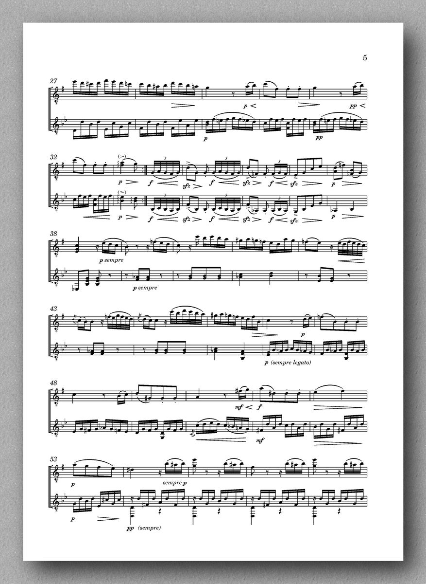 Rebay [084], Aus den beiden Sonaten Ludwig van Beethoven Op. 49 - preview of the score 2