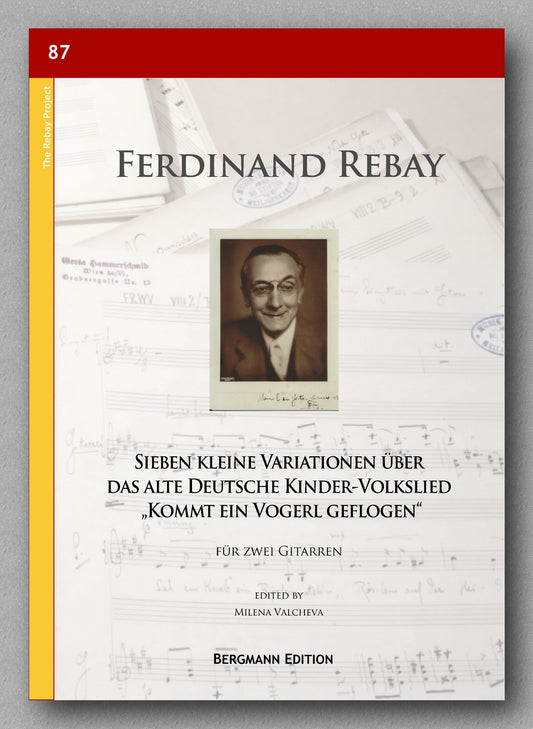 Rebay [087], Sieben kleine Variationen - preview of the cover