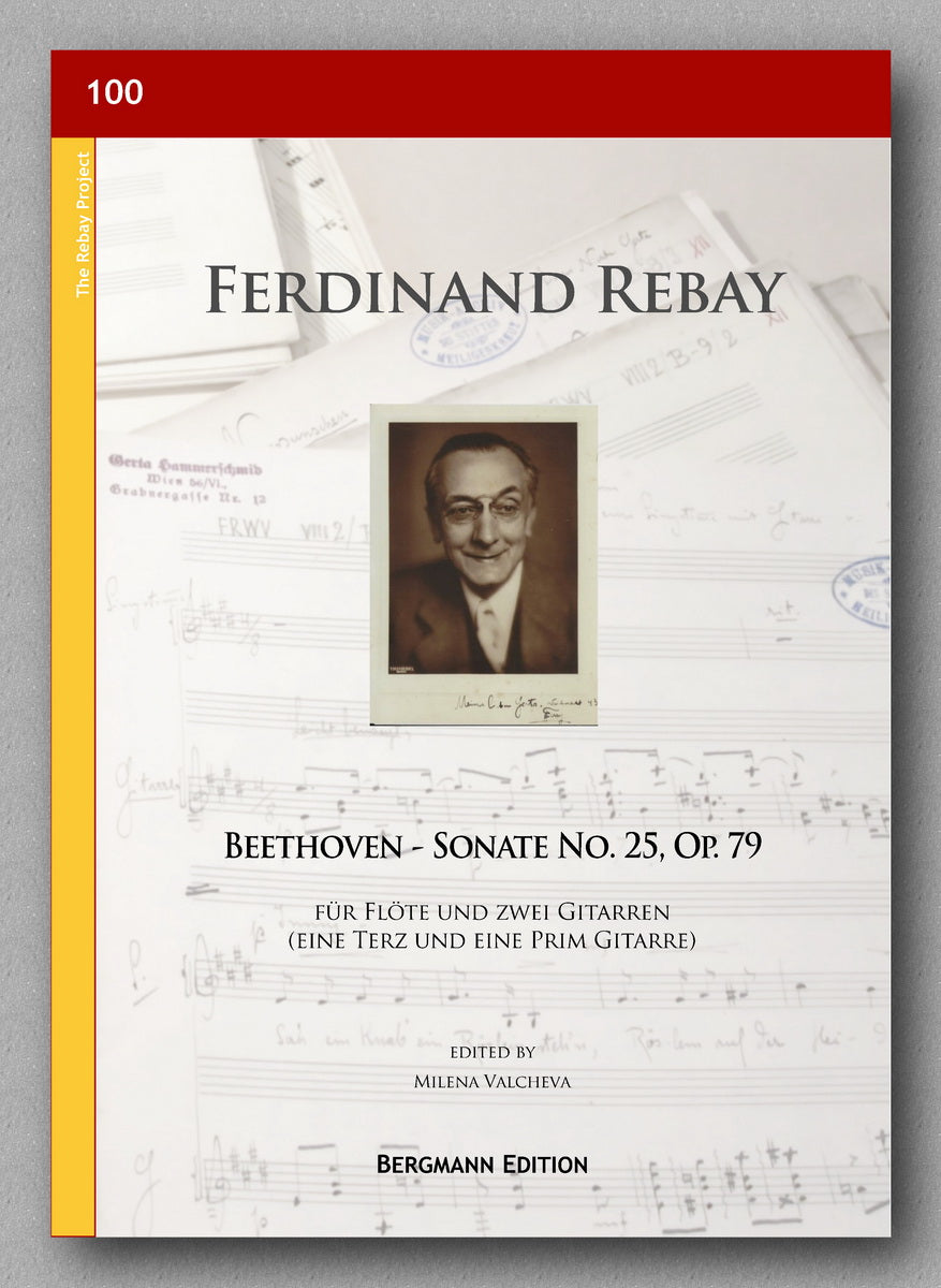 Rebay [100], Beethoven Op. 79, No. 25 - Preview of the cover