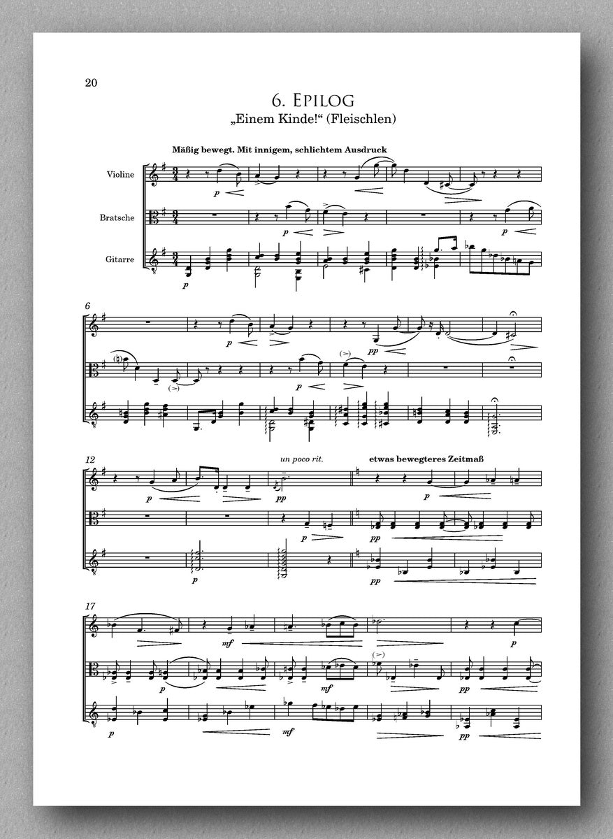 Rebay [116], Lyrische Suite in G Dur - Full score