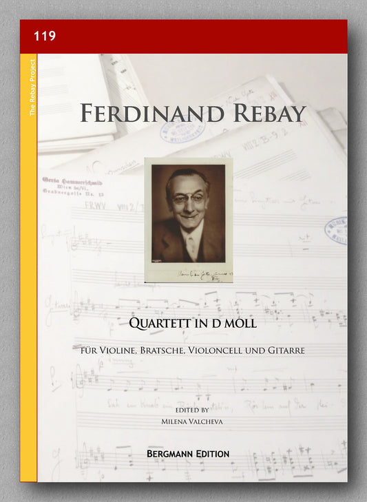 Rebay [119], Quartet in d-minor - preview of the cover