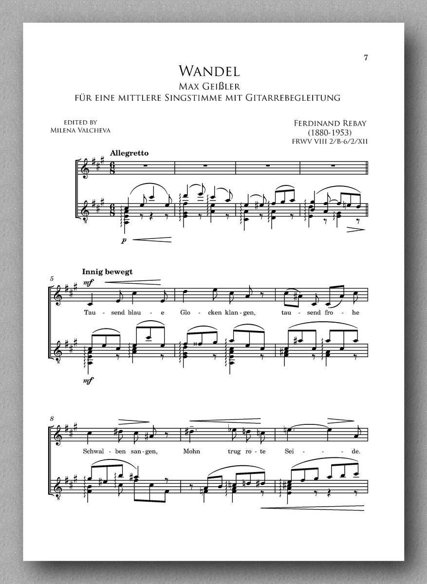 Rebay [067], Lieder nach Gedichten von Max Geißler, Martin Greif, Wilhelm Busch und Caesar Flaischlen - preview of the songs 2