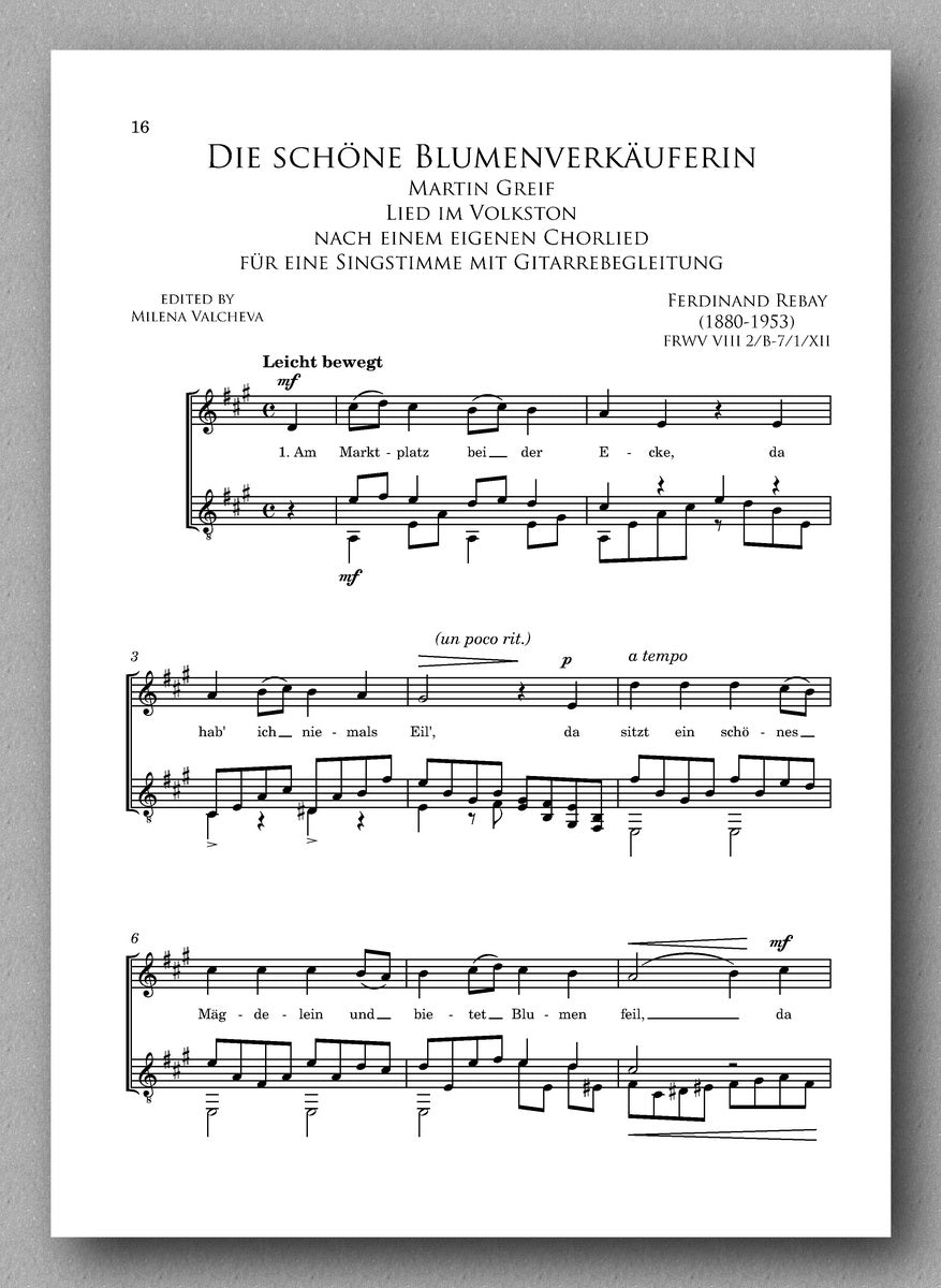 Rebay [067], Lieder nach Gedichten von Max Geißler, Martin Greif, Wilhelm Busch und Caesar Flaischlen - preview of the songs 4