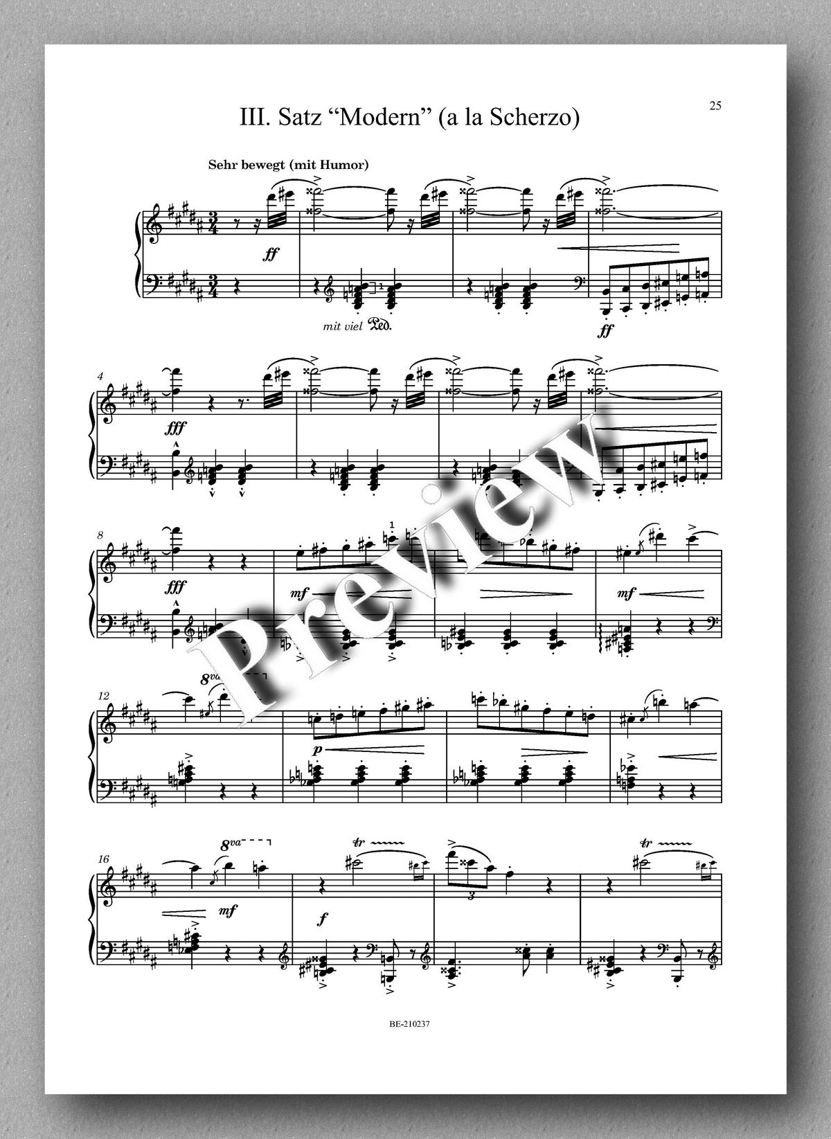 Rebay, Klavier No. 11, Historische Walzer-Suite - music score 3