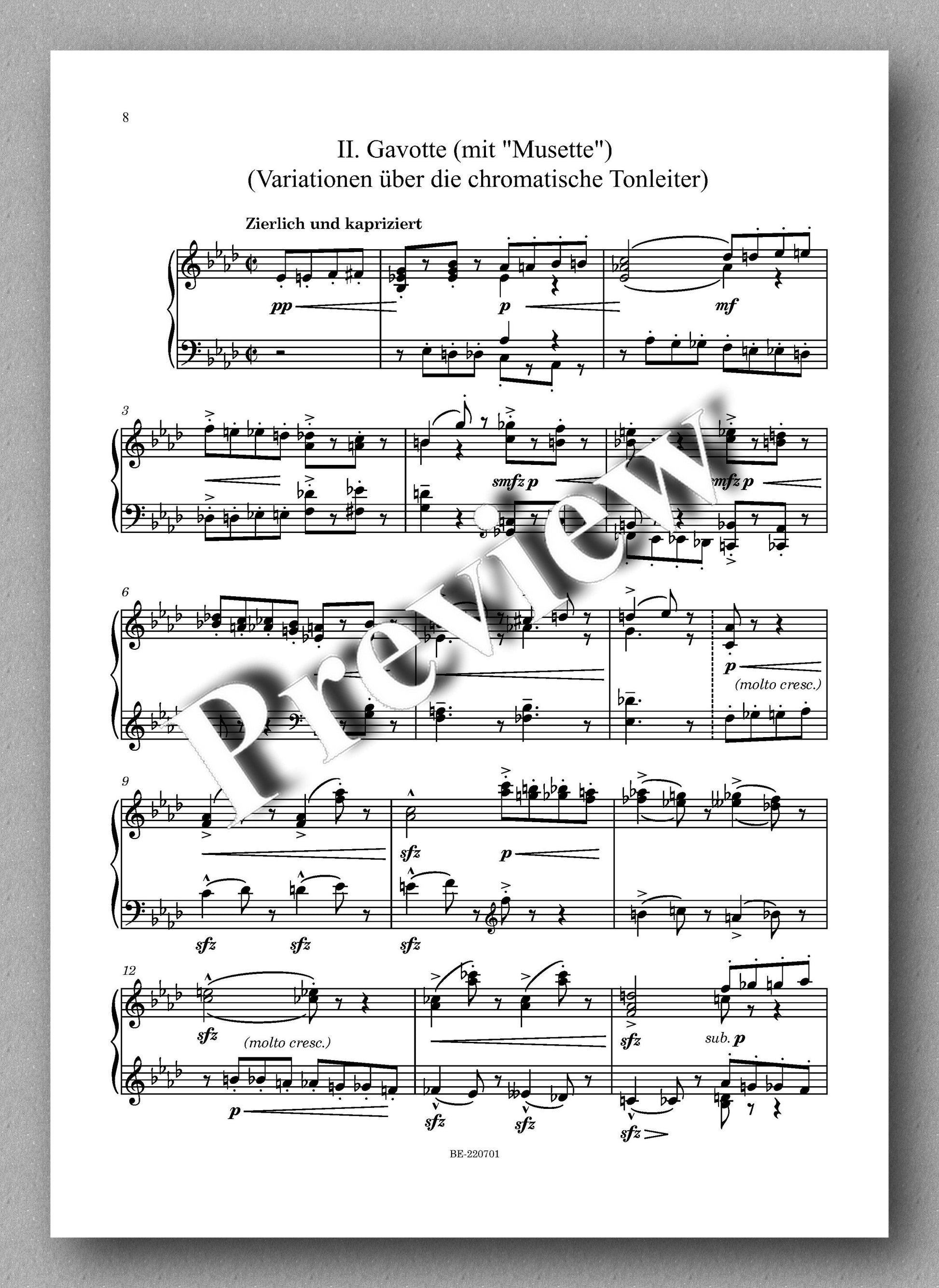 Rebay, Klavier No. 18, Tanzende Tonleitern - music score 2