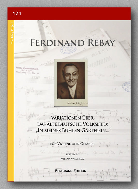 Rebay [124], Variationen über In meines Buhlen Gärtelein - preview of the cover