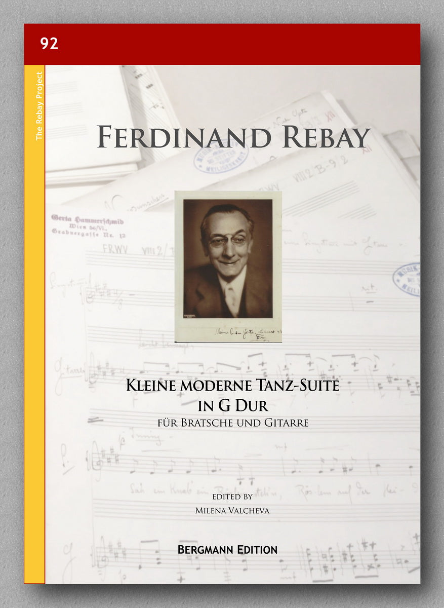 Rebay [092], Kleine moderne Tanz-Suite in G Dur - preview of the cover