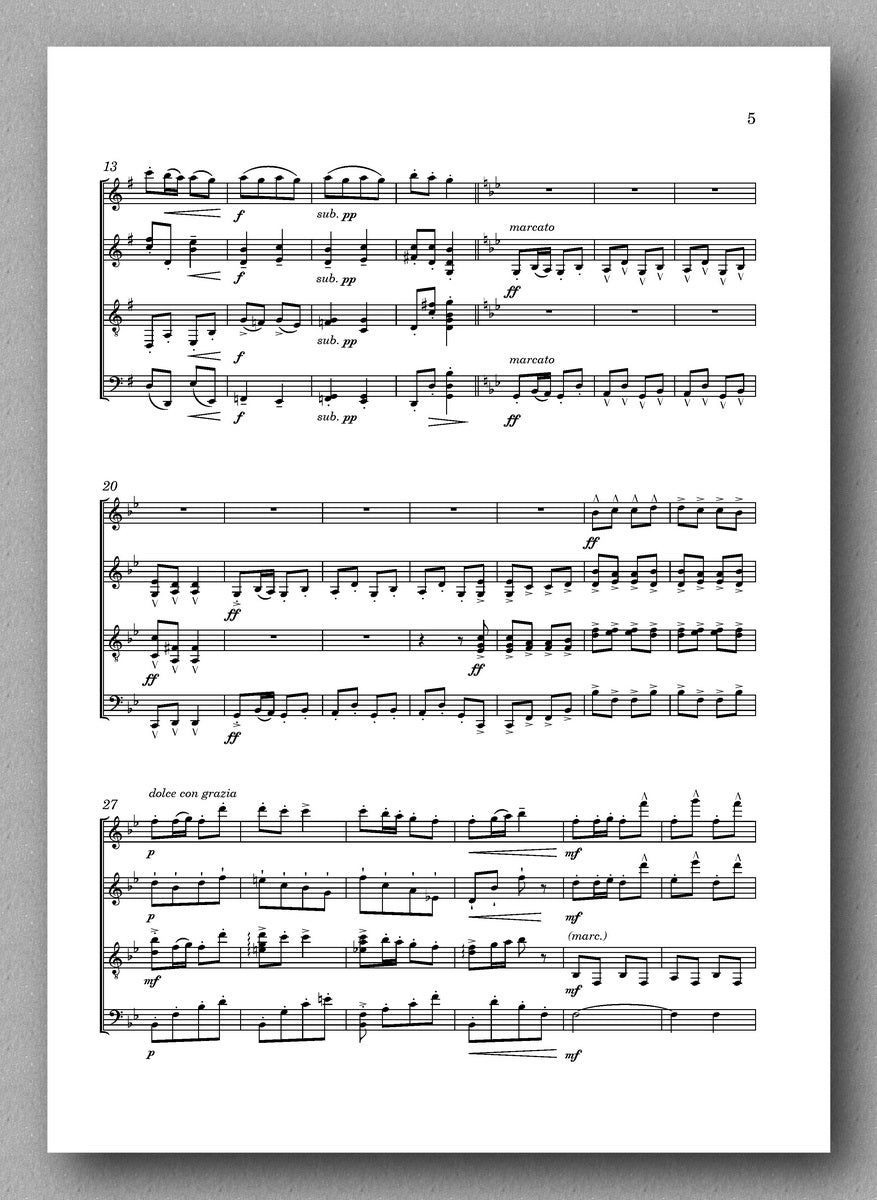 Rebay [128], Balletmusik aus „Rosamunde“ von Franz Schubert - preview of the score 2