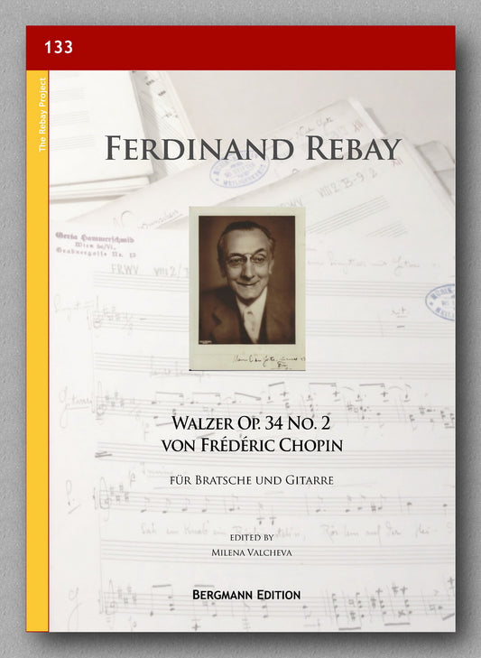Rebay [132], Walzer Op. 34 No. 2 von Frédéric Chopin - preview of the cover