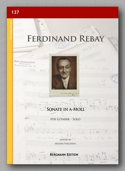 Rebay [137], Sonate in a-Moll - preview of the cover