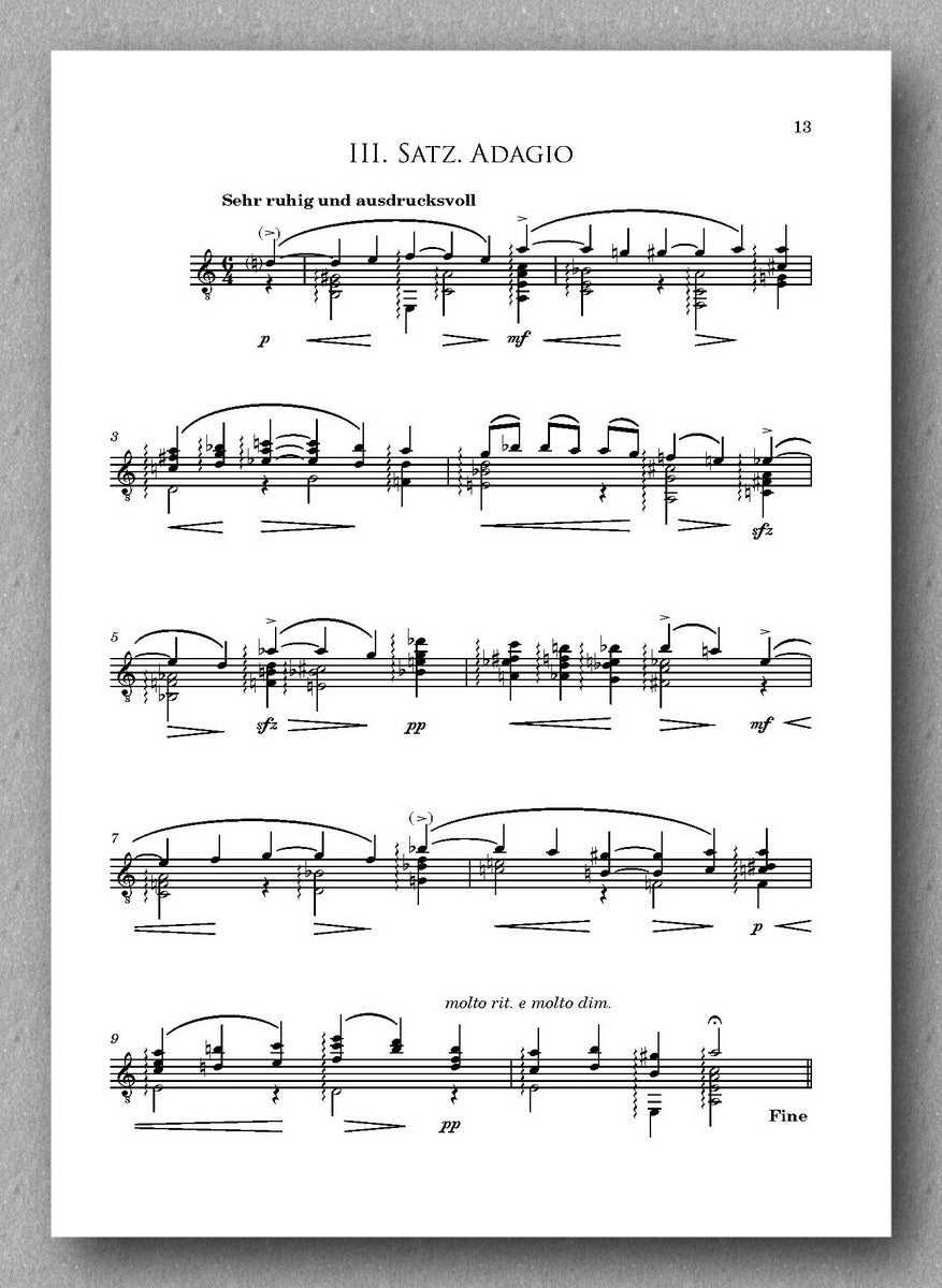Rebay [139], Sonate in E-Dur - preview of the score 3