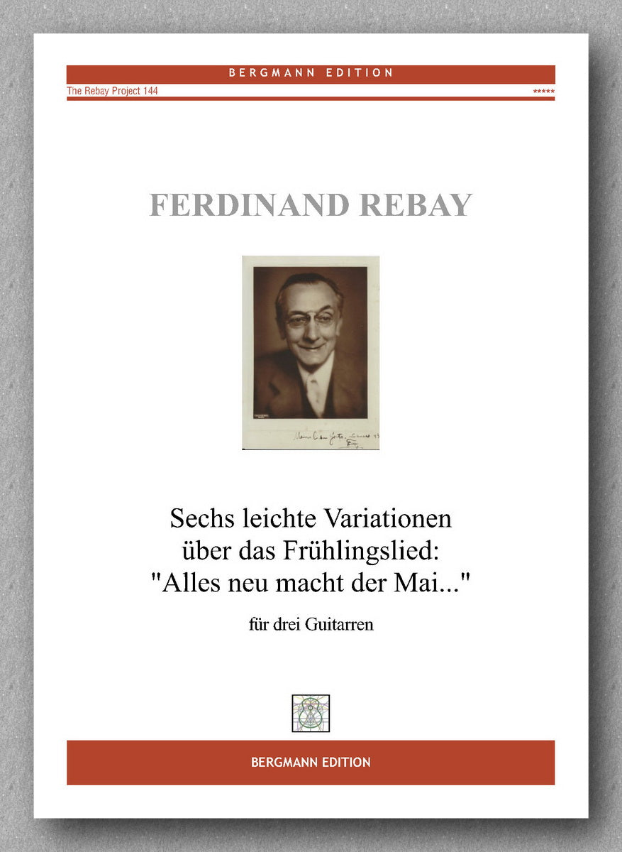 Rebay [144], Sechs leichte Variationen - preview of the cover