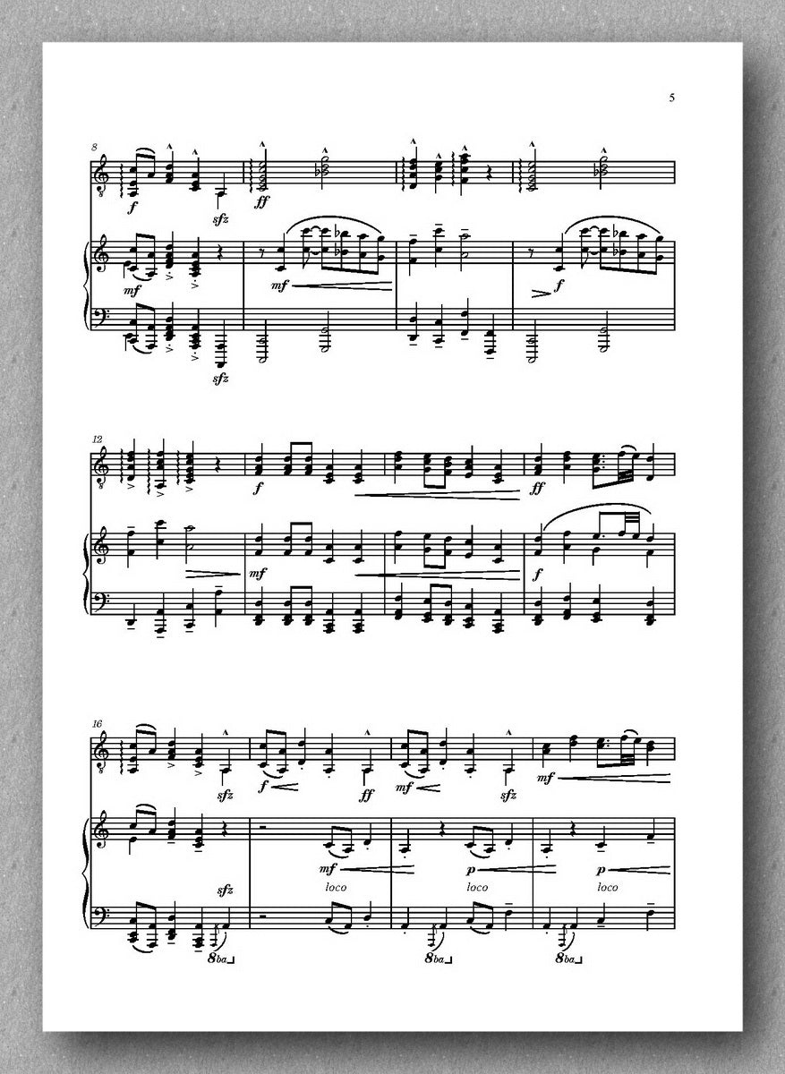Rebay [145], Russische Rhapsodie - preview of the music score 2