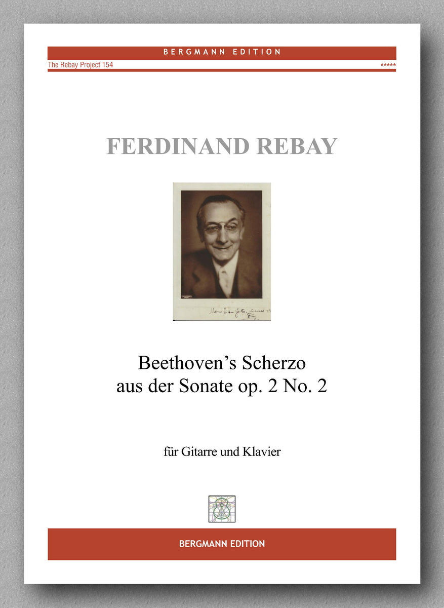 Rebay [154], Beethoven’s Scherzo aus der Sonate op. 2 No. 2 - cover