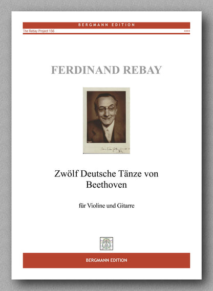 Rebay [156], Zwölf Deutsche Tänze von Beethoven - cover