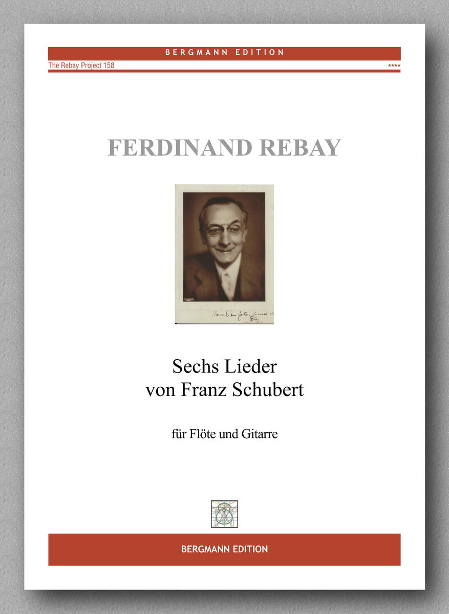 Rebay [158], Sechs Lieder von Franz Schubert - cover