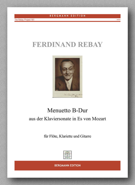 Rebay [161], Menuetto B-Dur aus der Klaviersonate in Es von Mozart - cover