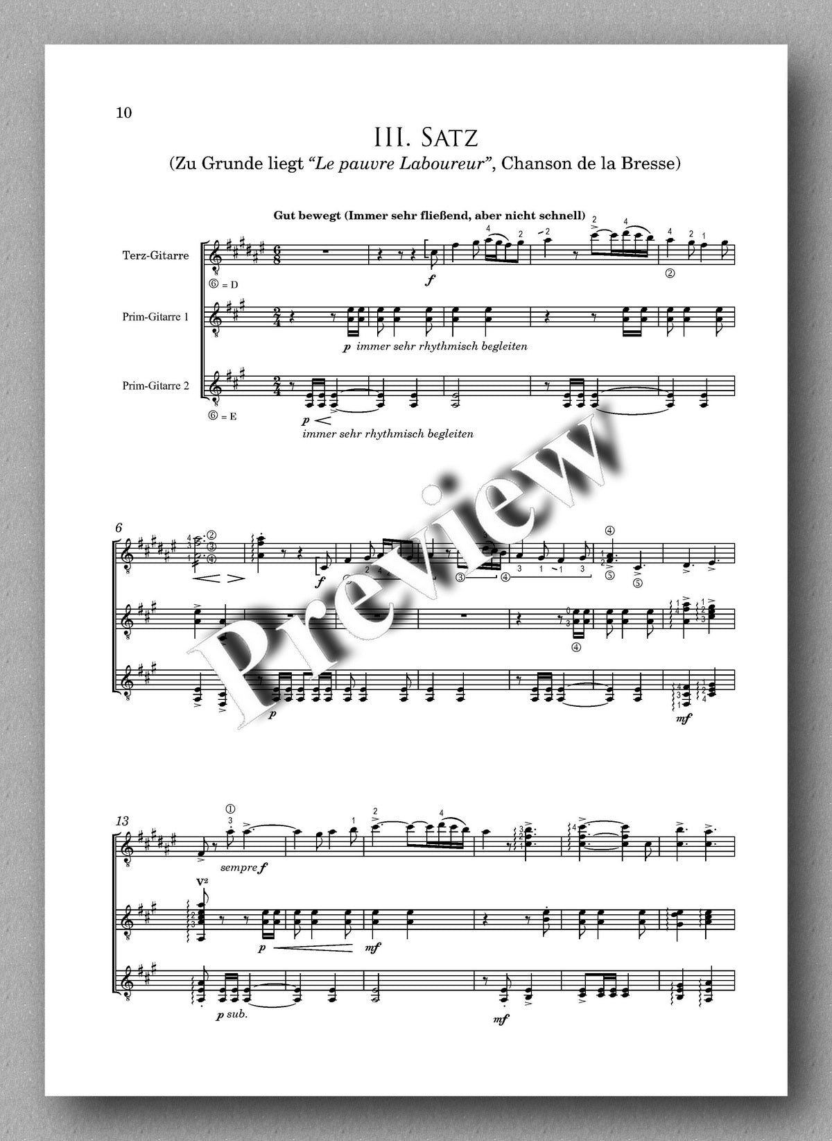 Rebay [163], Suite über altfranzösische Volkslieder -music score 2