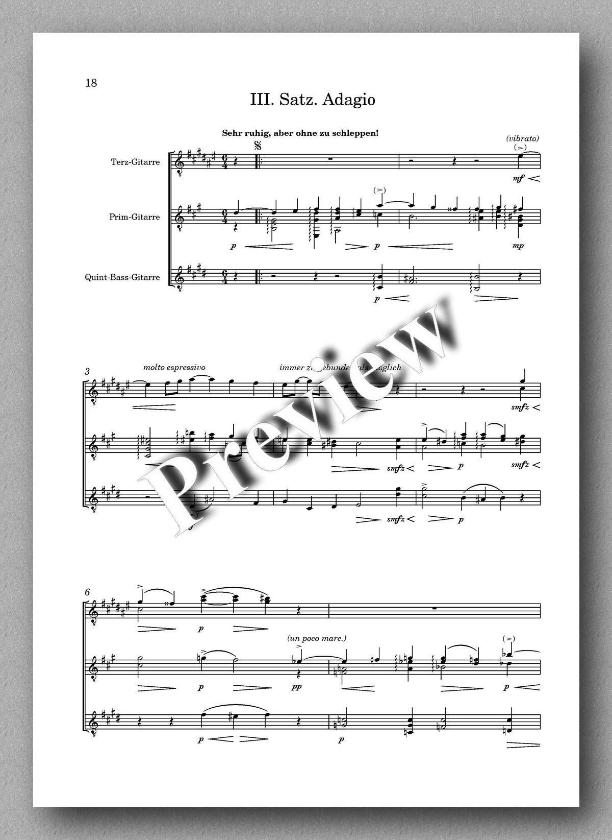 Rebay [167], Trio - music score 3