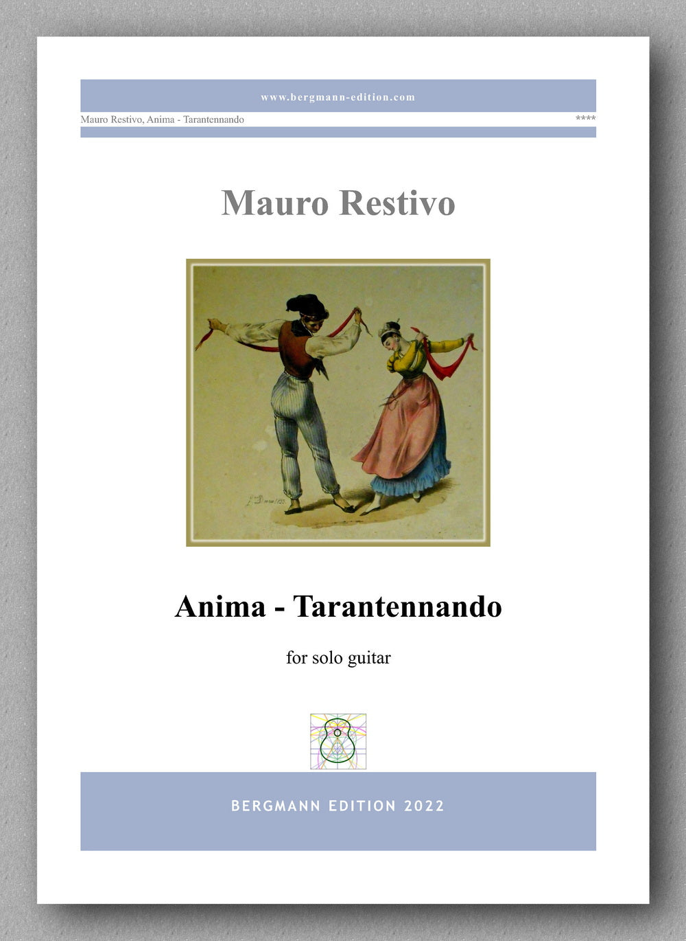Mae coveruro Restivo, Anima - Tarantennando - preview of the cover