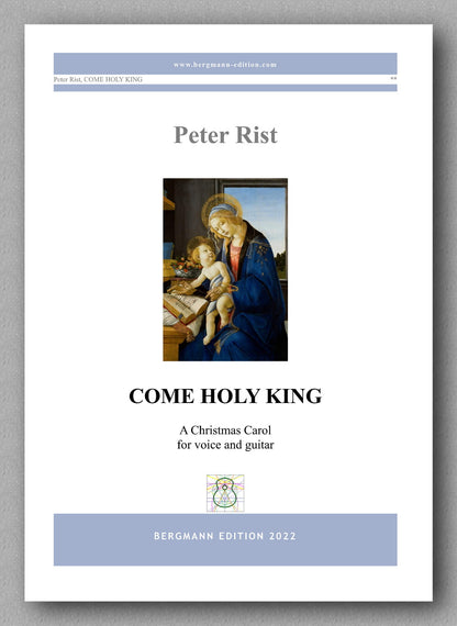 Peter Rist, Come Holy King - preview of the cover
