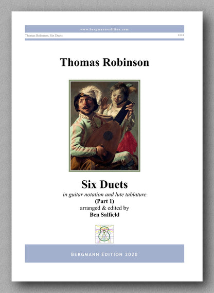 Thomas Robinson, Six Duets - preview of the cover