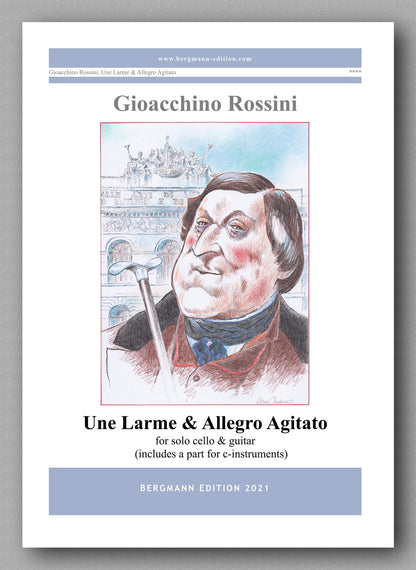 Rossini-Edvardsen, Une Larme & Allegro Agitato - cover