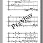 DITHÝRAMBOS  for violin, clarinet in Bb, and guitar by Roberto Rubio - preview of the full score 3