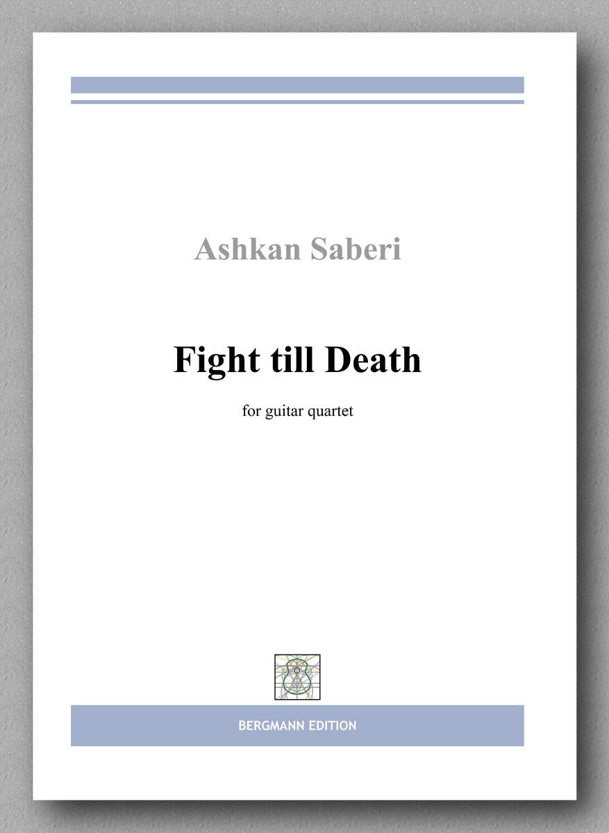 Ashkan Saberi, Fight till Death - preview of the cover