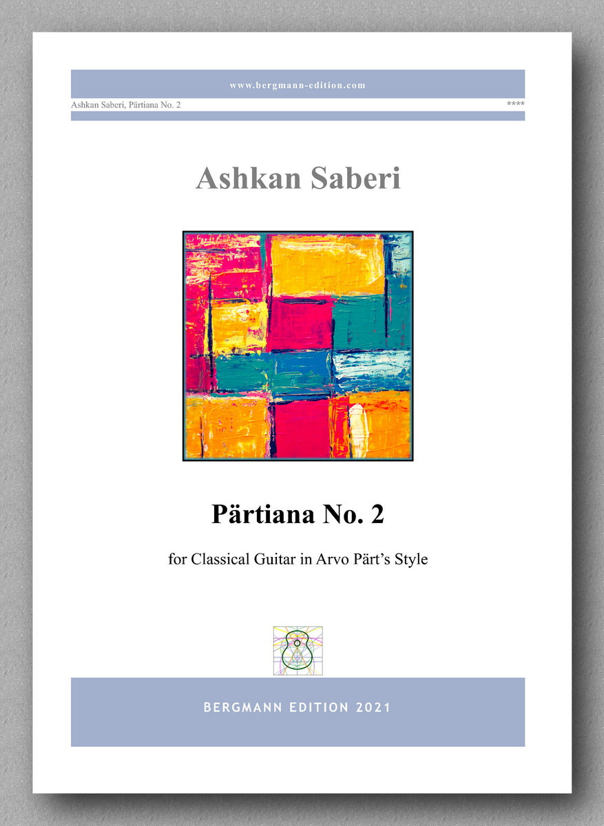 Ashkan Saberi, Pärtiana No. 2 - cover