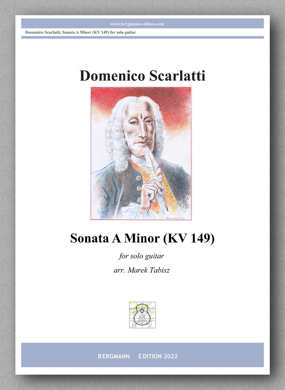 Scarlatti-Tabisz, Sonata A minor (KV 149) - cover