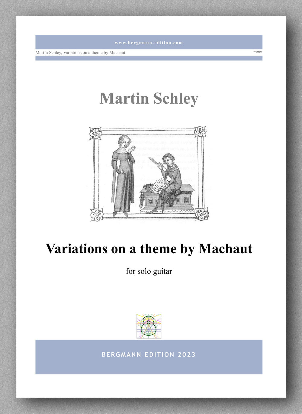 Martin Schley, Variations on a theme by Machaut - preview of the cover