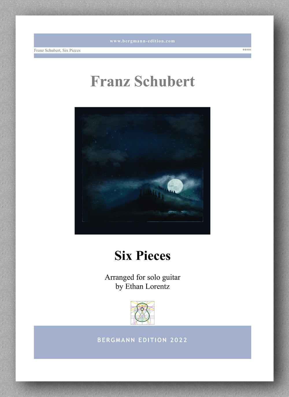 Frantz Schubert, Six Pieces -cover