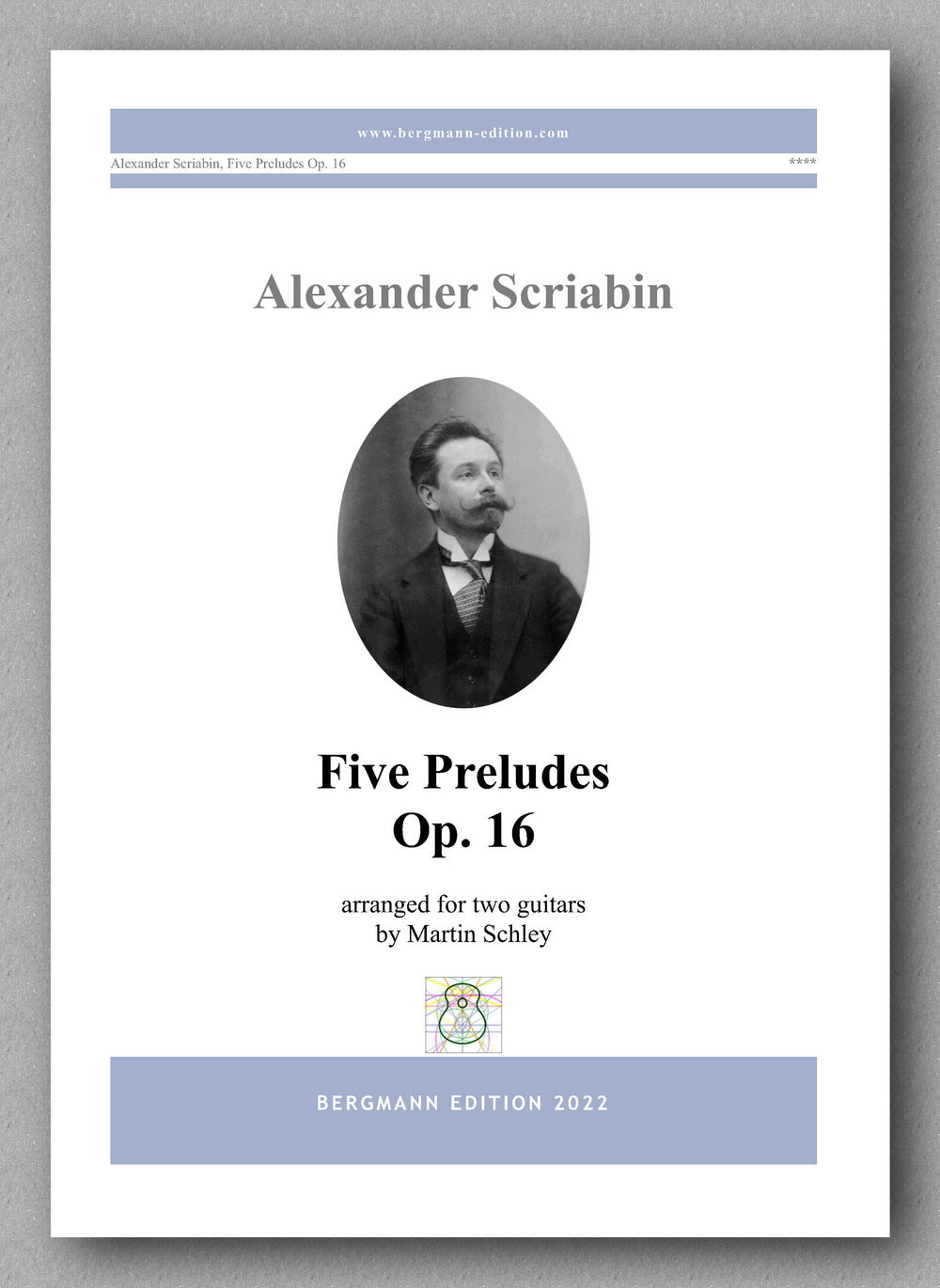 Alexander Scriabin, Five Preludes - Preview of the cover