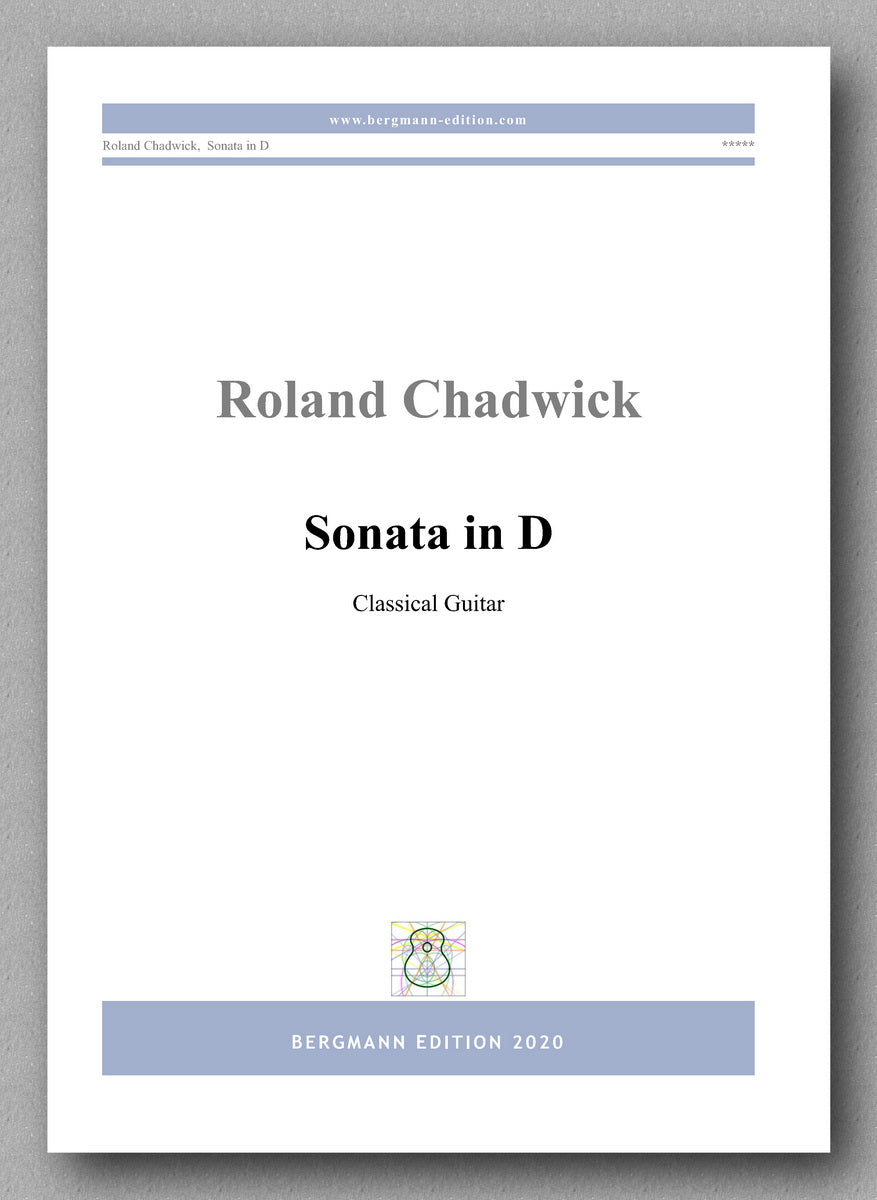 Roland Chadwick, Sonata in D - preview of the cover