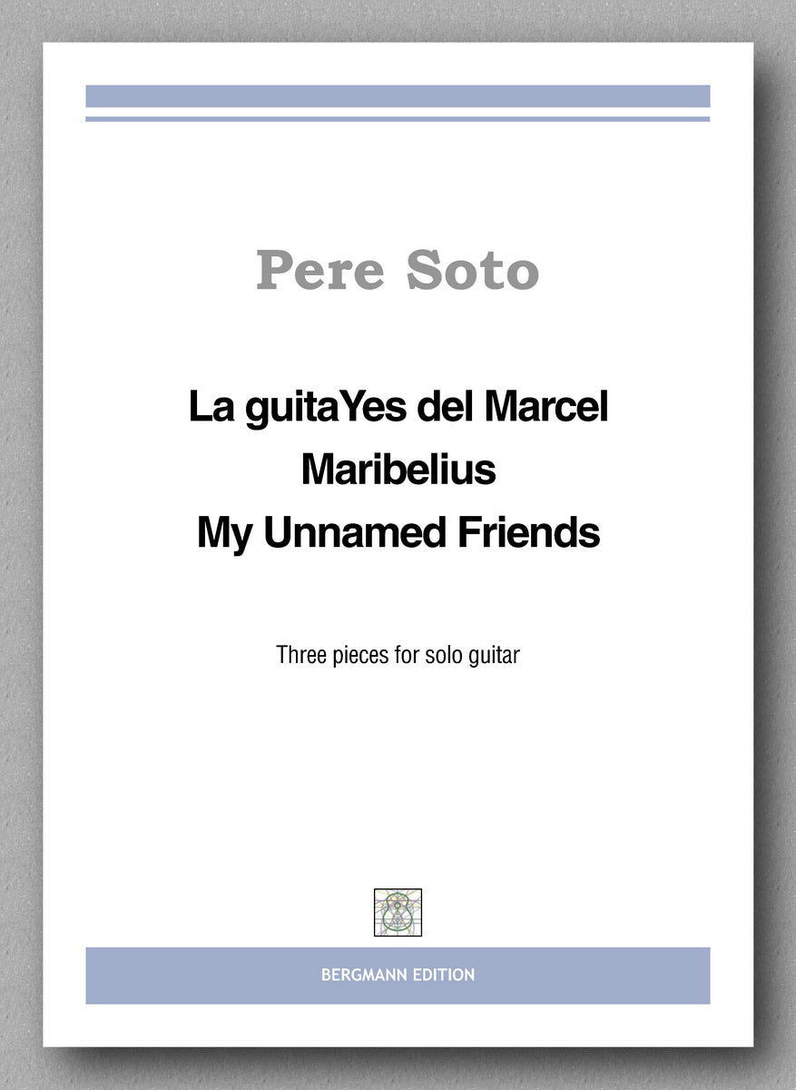 Three pieces for solo guitar - preview of the cover.
