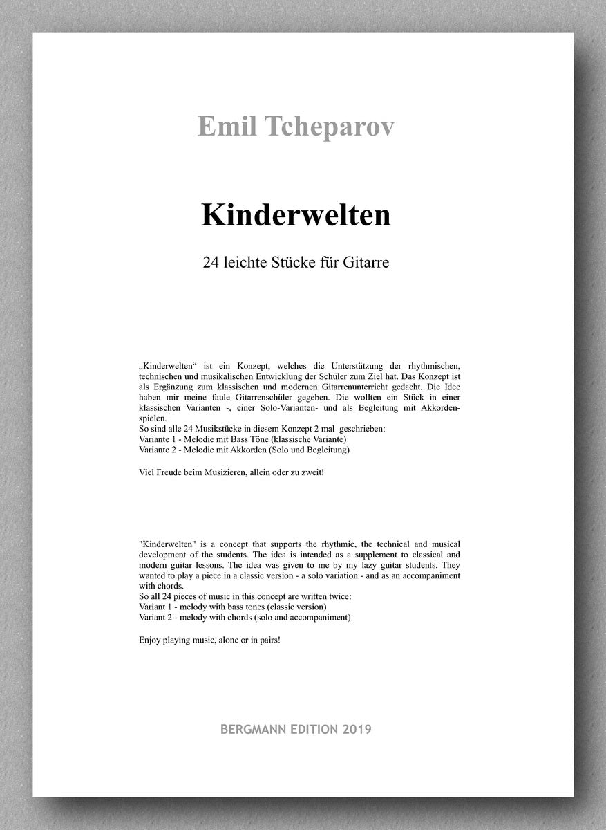 Tcheparov, Kinderwelten - preview of the preface