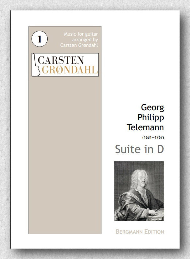 Georg Philipp Telemann (1681 — 1767), Suite in D - preview of the cover