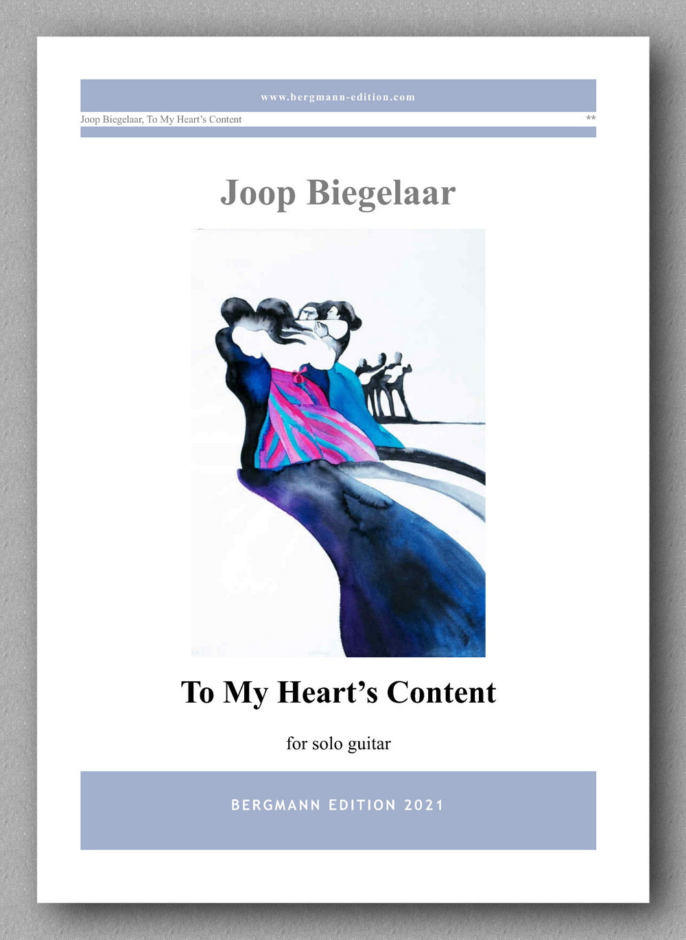 Biegelaar, To My Heart's Content - cover