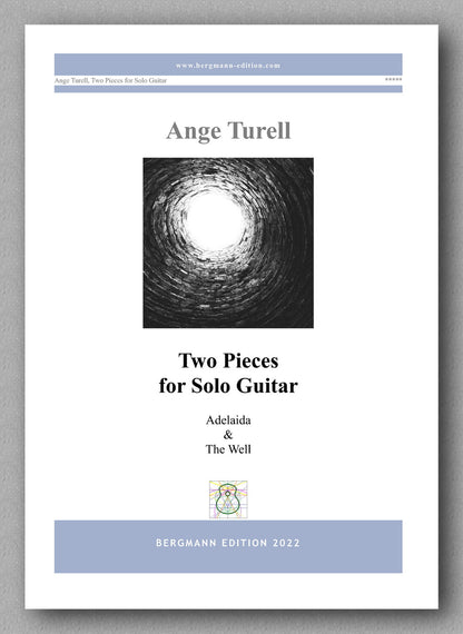 Ange Turell, Two Pieces for Solo Guitar - preview of the cover