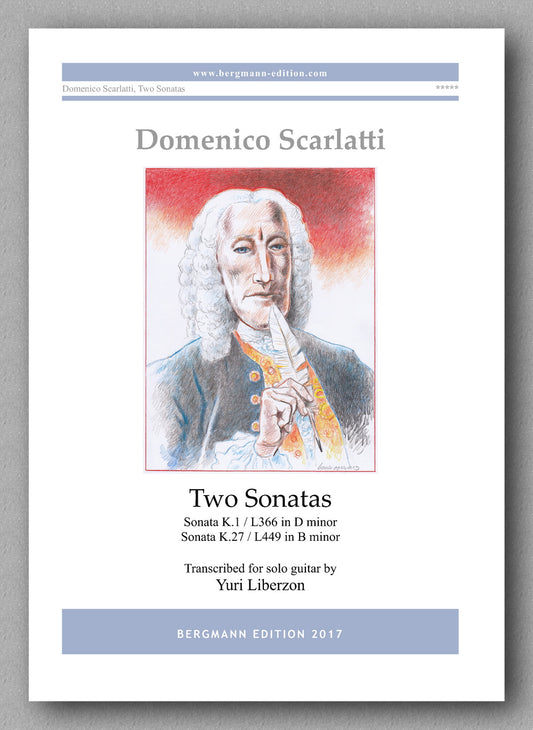 Scarlatti-Liberzon, Two Sonatas - cover