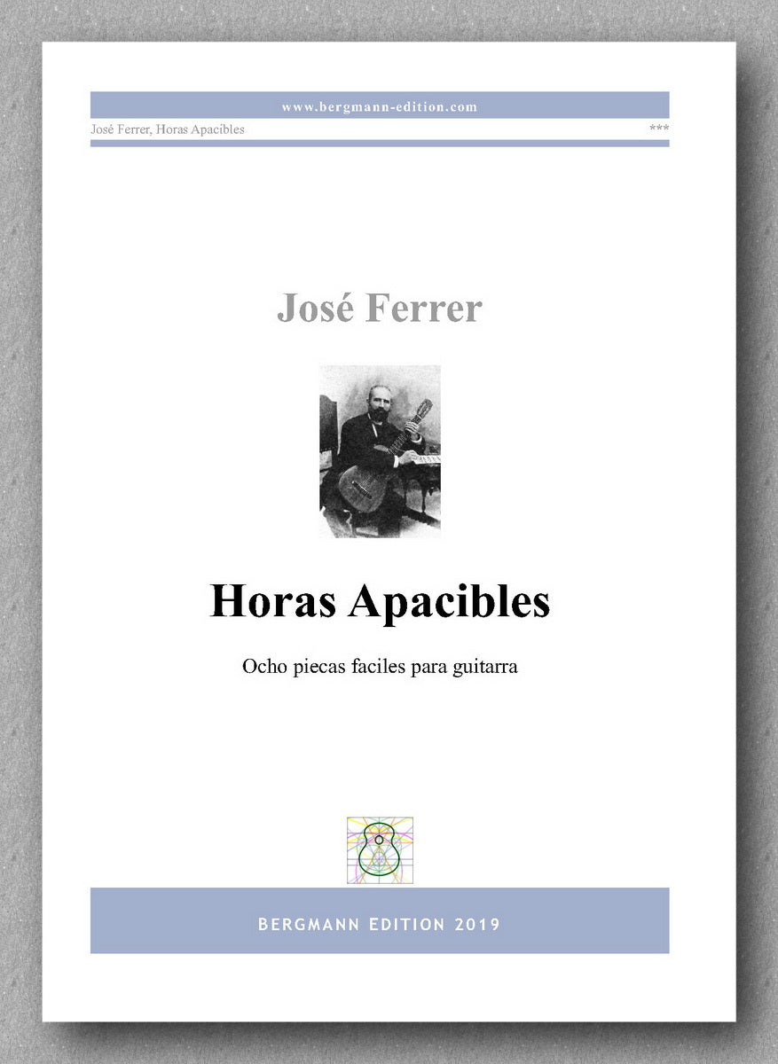 José Ferrer, Horas Apacibles - preview of the cover