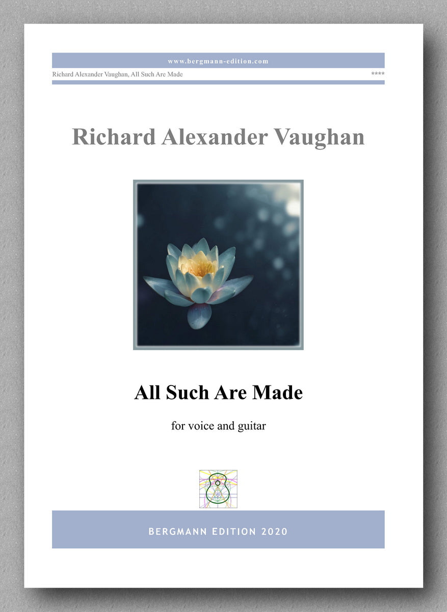 All Such Are Made by Richard Vaughan - preview of the cover