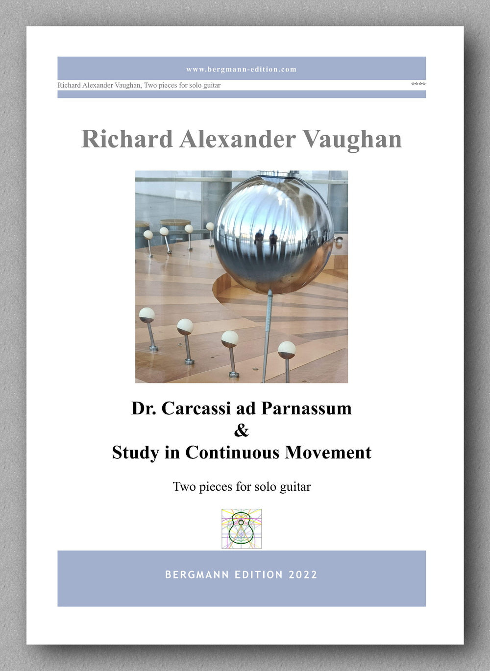 Richard Alexander Vaughan, Dr. Carcassi ad Parnassum & Study in Continuous Movement - preview of the cover