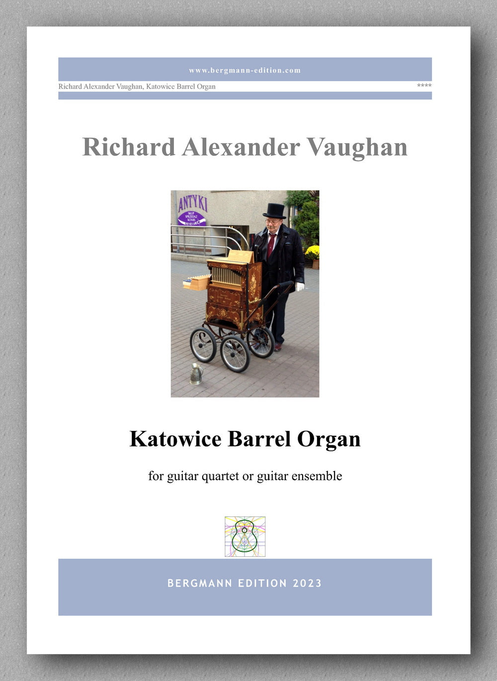 Katowice Barrel Organ by Richard Vaughan - preview of the cover