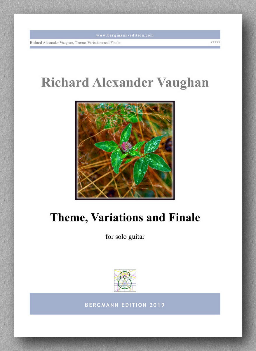 Richard Alexander Vaughan, Theme, Variations and Finale - preview of the cover