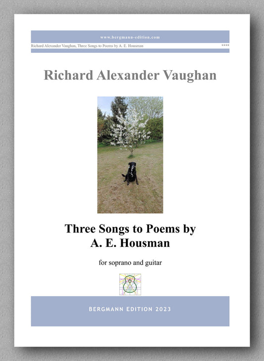 Richard A. Vaughan, Three Songs to Poems by A. E. Housman - preview of the cover